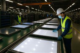 از کارخانه تا خانه: مراحل ساخت و کنترل کیفیت بک لایت تلویزیون